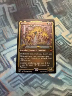 Foil Etched Animar, Soul of Elements EX Double Masters 2022 - Minor Corner Dings - Image 1