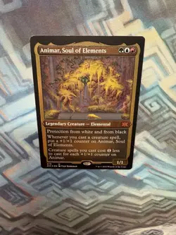 Foil Etched Animar, Soul of Elements EX Double Masters 2022 - Minor Corner Dings - Image 3