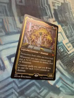 Foil Etched Animar, Soul of Elements EX Double Masters 2022 - Minor Corner Dings - Image 5