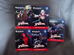 Spider-Man x Magic the Gathering Comic Con 2025 Welcome Deck Complete Set - Image 1