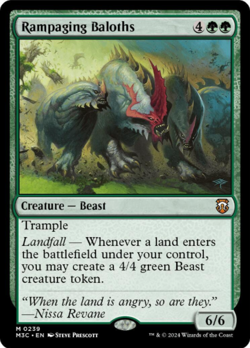 Rampaging Baloths Commander: Modern Horizons 3 Regular - Image 1