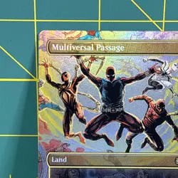 Multiversal Passage Borderless Foil 206 R MTG Marvel's Spider-Man SPM Rare Magic - Image 3