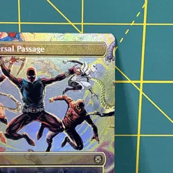 Multiversal Passage Borderless Foil 206 R MTG Marvel's Spider-Man SPM Rare Magic - Image 4