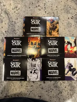 MTG Secret Lair x Marvel’s Spider-Man The Foil Web-Slinger Bundle SEALED - Image 1
