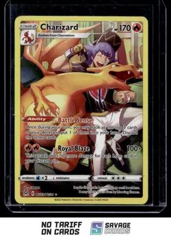 2022 Pokemon SWSH Lost Origin Trainer Gallery Charizard #TG03/TG30 - Image 1