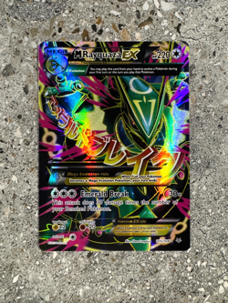 Pokemon TCG Cards M Rayquaza EX 105/108 Roaring Skies Full Art Ultra Rare Holo - Image 1