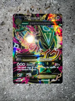 Pokemon TCG Cards M Rayquaza EX 105/108 Roaring Skies Full Art Ultra Rare Holo - Image 3