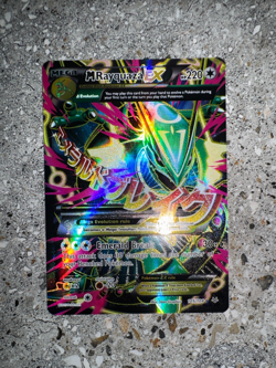 Pokemon TCG Cards M Rayquaza EX 105/108 Roaring Skies Full Art Ultra Rare Holo - Image 4