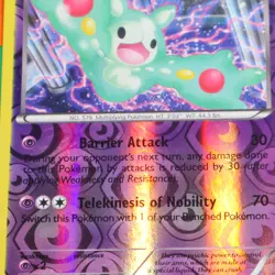 Reuniclus 44/101 LP Rare Reverse Holo English Pokemon Plasma Blast - Image 2