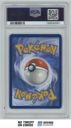 2025 Pokemon Destined Rivals Illustration Rare Team Rocket's Meowth PSA 9 - Image 2