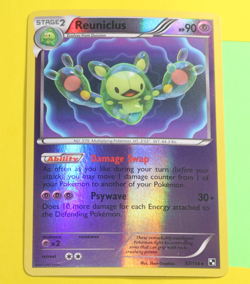 Reuniclus Reverse Holo Rare Black and White 57/114 Pokemon - Image 1