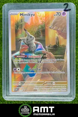 Mimikyu 2024 Pokemon SV Black Star Promos SVP English #075 Paldean Fates #2 - Image 1
