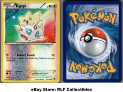 2012 Pokemon, B&W Boundaries Crossed, #110/149 Togepi, Reverse Holo Common - Image 1