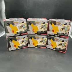 Lot of (6) Pokemon TCG Celebrations Collector Chest - Image 1