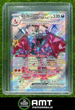 Charizard ex 2023-25 Pokemon SV Black Star Promos - SVP English #074 - Image 1