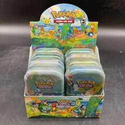 Pokemon TCG Celebrations Mini Tin Display 8 Mini Tins Sealed - Image 2