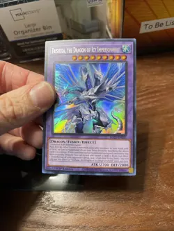 Trishula, the Dragon of Icy Imprisonment (Silver) BLC1-EN045 1st Edition - Image 2