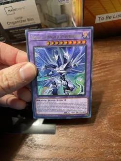 Trishula, the Dragon of Icy Imprisonment (Silver) BLC1-EN045 1st Edition - Image 4