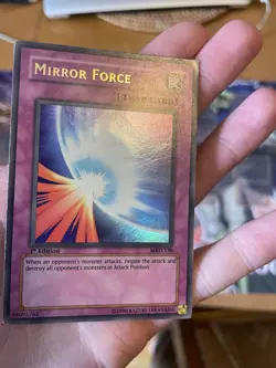 Mirror Force MRD-138 1st Edition Yugioh English Ultra Rare NA - HP - Image 3