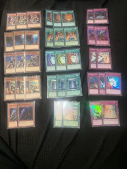 Yu-Gi-Oh Gravekeeper’s Deck Fully Complete Sleeves & Deck Box - Image 2