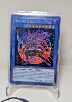 Magician of Black Chaos MAX TN19-EN002 YuGiOh Prismatic Secret Rare LIMITED - NM - Image 1