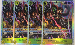 Eustass Captain Kid SR OP10-112 - Royal Blood - One Piece TCG (Playset) - Image 1