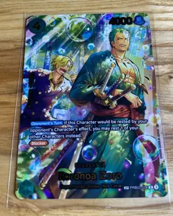 Roronoa Zoro SP - PRB02-006 The Azure Sea's Seven One Piece - NM/MINT - Image 1