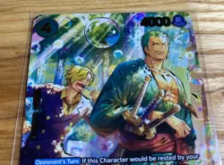 Roronoa Zoro SP - PRB02-006 The Azure Sea's Seven One Piece - NM/MINT - Image 3