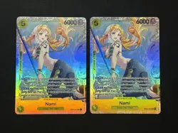 Nami 053 EB03-053 LOT Extra Booster: One Piece Heroines Edition Foil English x2 - Image 1