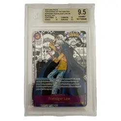 BGS 9.5 Trafalgar Law OP05-069 Manga Alt SR One Piece ENGLISH GM USA - Image 1