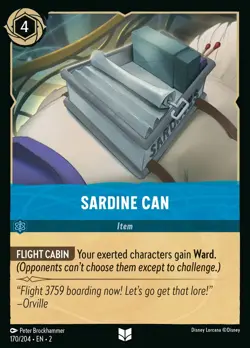 Disney Lorcana Sardine Can - 170 - Rise Of The Floodborn - Image 1