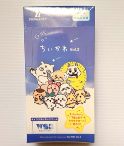 Chiikawa Vol.2 Weiss Schwarz Blau TCG Booster Box in Japanese Bushiroad Sealed - Image 1