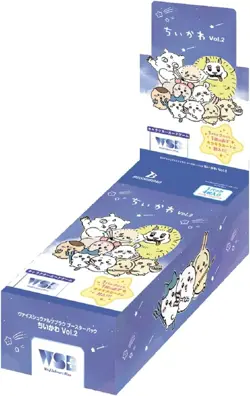 Chiikawa Vol.2 Weiss Schwarz Blau TCG Booster Box in Japanese Bushiroad Sealed - Image 4