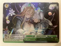 Weiss Schwarz NIKKE MIRACLE SNOW / MIRACLE SNOW NIK/S117-E055R RRR Foil - Image 1