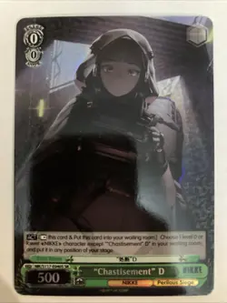 Weiss Schwarz NIKKE "Chastisement" D NIK/S117-E040S SR Super Rare - Image 1