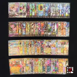 Pokemon Card Bulk Lot 100 V ex VMAX VSTAR NM-LP No Dupes Japanese US Stock 605 - Image 1