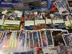 One Piece CCG, OP13 Carry On His Will & PRB02 Lot 376 Cards U,UC,L,R & SR - Image 3