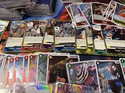 One Piece CCG, OP13 Carry On His Will & PRB02 Lot 376 Cards U,UC,L,R & SR - Image 4
