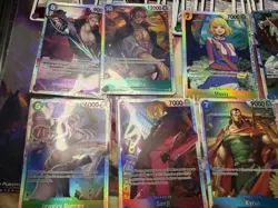 One Piece CCG, OP13 Carry On His Will & PRB02 Lot 376 Cards U,UC,L,R & SR - Image 5