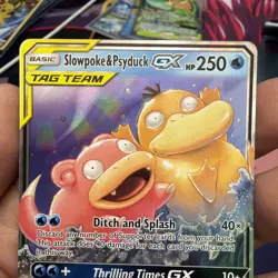 Slowpoke & Psyduck GX Holo Card 35/236 Tag Team Sm-Unified Minds - Image 5