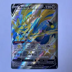 Zacian V (Shiny) Promo SWSH: Sword & Shield Promo Cards SWSH292 NM Pokemon TCG - Image 1