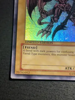 Summoned Skull YAP1-EN003 Ultra Rare Limited Edition Yu-Gi-Oh Card Light Play LP - Image 5