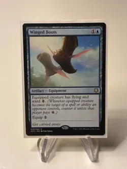 Winged Boots MTG Magic the Gathering Card 020/062 LP Lightly Played 2021 - Image 1