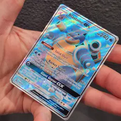 Blastoise GX SM189 Sun Moon Black Star Promo Holo Pokemon Card - Image 5