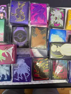Pokemon Card Sleeve Lot 55 packs - Image 3