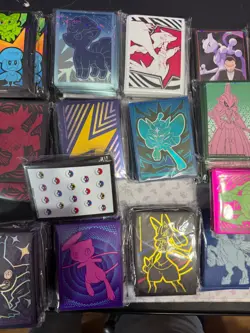 Pokemon Card Sleeve Lot 55 packs - Image 4