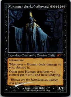 Mikaeus, the Unhallowed (Retro Frame) 846 Secret Lair Drop Series NM FOIL MTG - Image 1