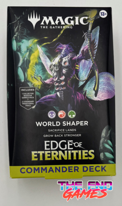 Magic: The Gathering Edge of Eternities Commander Deck - World Shaper New SALE! - Image 1