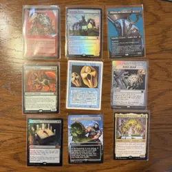 Magic the Gathering Collection Lot Promos Vintage Rares Anime Foil Full Arts - Image 2