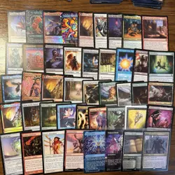 Magic the Gathering Collection Lot Promos Vintage Rares Anime Foil Full Arts - Image 5